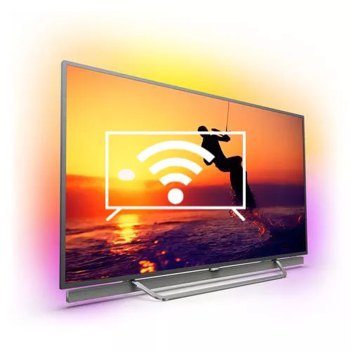 Connect to the internet Philips 4K Quantum Dot LED TV powered by Android TV 55PUS8602/05