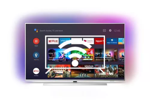 Connecter à Internet Philips 4K UHD LED Android TV 55PUS7304/12