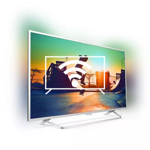 Connect to the internet Philips 4K Ultra-Slim TV powered by Android TV 43PUS6412/05