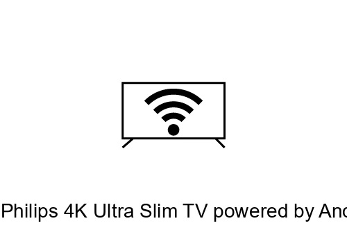 Connecter à Internet Philips 4K Ultra Slim TV powered by Android TV™ 49PUS6501/12