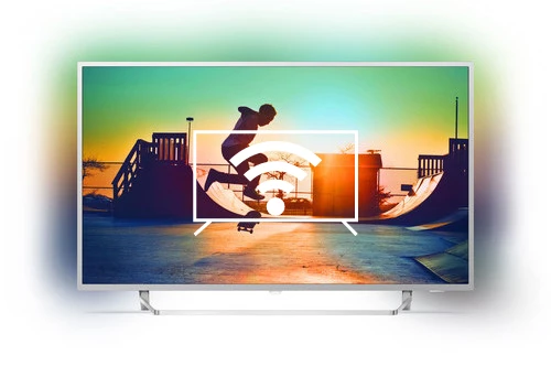 Connect to the Internet Philips 4K Ultra Slim TV powered by Android TV 50PUT7383/75