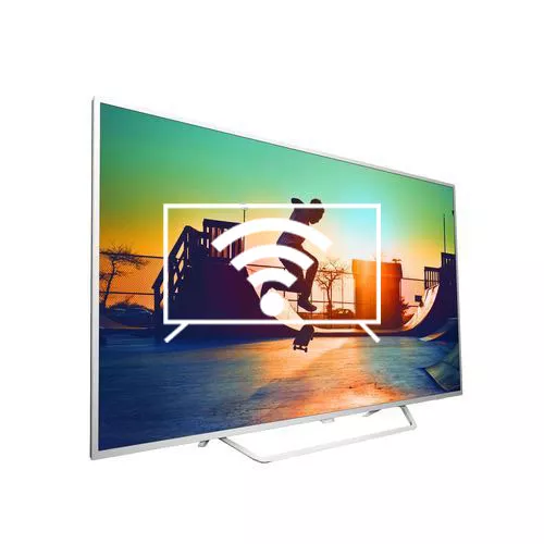 Connect to the Internet Philips 4K Ultra Slim TV powered by Android TV™ 65PUS6412/12