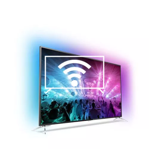 Connect to the internet Philips 4K Ultra Slim TV powered by Android TV™ 75PUT7101/56