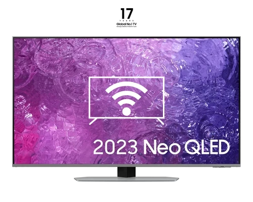 Connect to the internet Samsung 2023 43” QN93C Neo QLED 4K HDR Smart TV