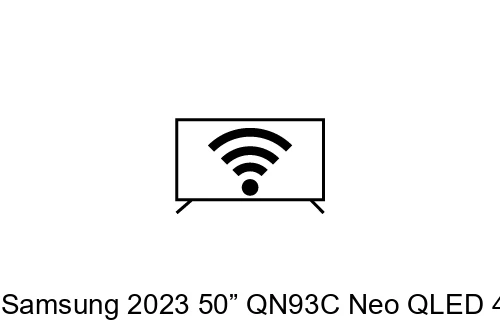 Connect to the internet Samsung 2023 50” QN93C Neo QLED 4K HDR Smart TV