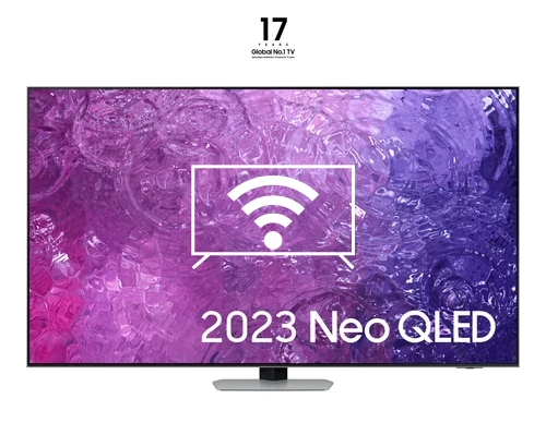 Connect to the internet Samsung 2023 55” QN93C Neo QLED 4K HDR Smart TV