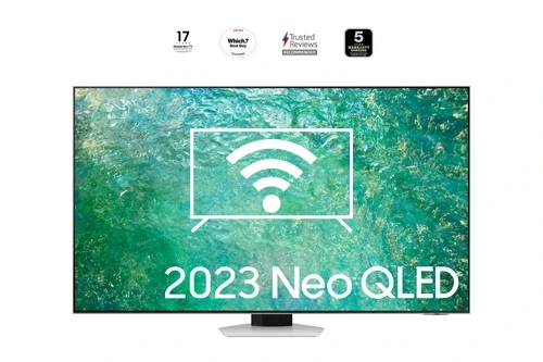 Connect to the Internet Samsung 2023 75” QN85C Neo QLED 4K HDR Smart TV
