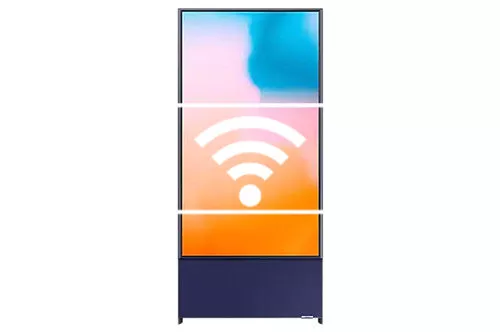 Connect to the internet Samsung 43" 4K QLED (2022)