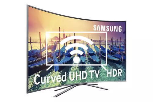 Connect to the internet Samsung 43" KU6500 6 Series UHD Crystal Colour HDR Smart TV