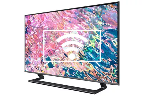 Connect to the internet Samsung 43" QLED 4K Q72B (2022)