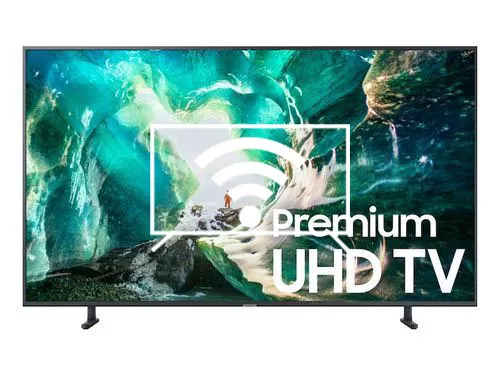 Connect to the internet Samsung 49" Class RU8000 Premium Smart 4K UHD TV (2019)