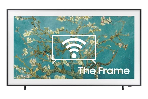 Connecter à Internet Samsung 50" The Frame LS03B Art Mode QLED 4K HDR Smart TV (2023)