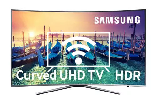 Connect to the internet Samsung 55" KU6500 6 Series UHD Crystal Colour HDR Smart TV