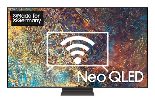 Connect to the internet Samsung 55" Neo QLED 4K QN95A