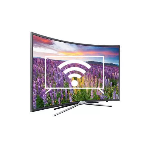 Connect to the internet Samsung 55" TV Curve FHD 800Hz Wifi USB2