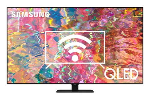Connect to the internet Samsung 65" Class QLED 4K Smart TV Q80B (2022)