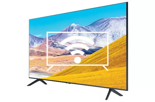 Connect to the internet Samsung Crystal UHD 43” TU8002