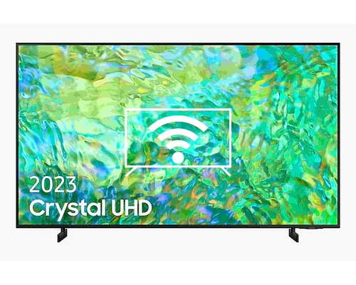 Connect to the Internet Samsung CU8000 Crystal UHD