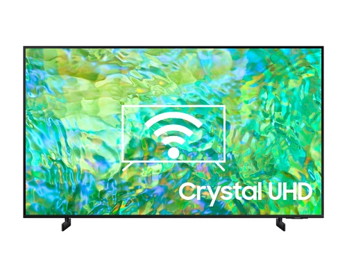 Connect to the Internet Samsung CU8072 75" 4K LED -televisio