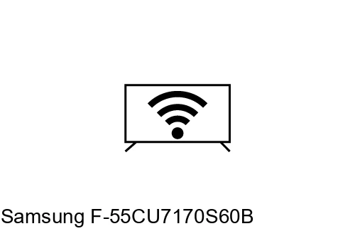 Connect to the internet Samsung F-55CU7170S60B