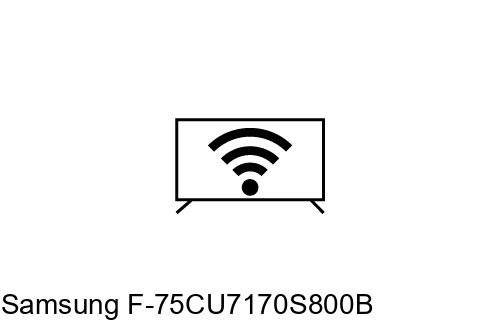 Connect to the internet Samsung F-75CU7170S800B