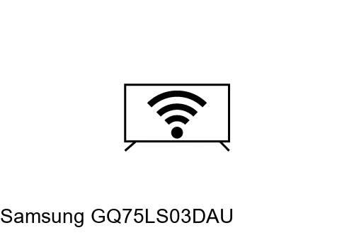 Connect to the internet Samsung GQ75LS03DAU