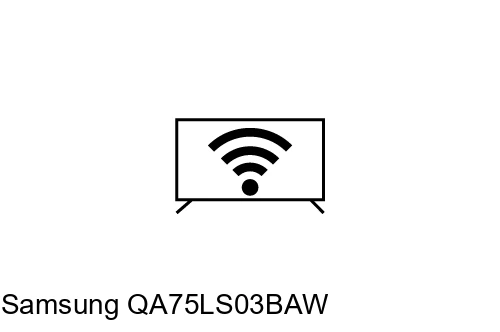Connect to the internet Samsung QA75LS03BAW