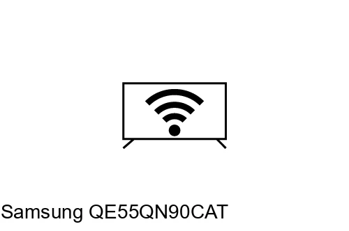 Connect to the internet Samsung QE55QN90CAT