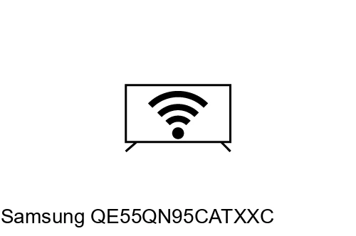 Connect to the internet Samsung QE55QN95CATXXC