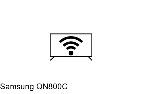 Connect to the internet Samsung QN800C