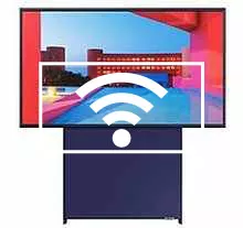 Connect to the Internet Samsung Sero 43-inch