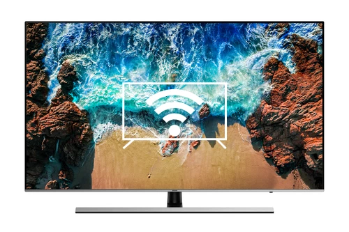 Connect to the internet Samsung UE49NU8000T