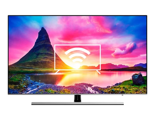 Connect to the internet Samsung UE49NU8005TXXC