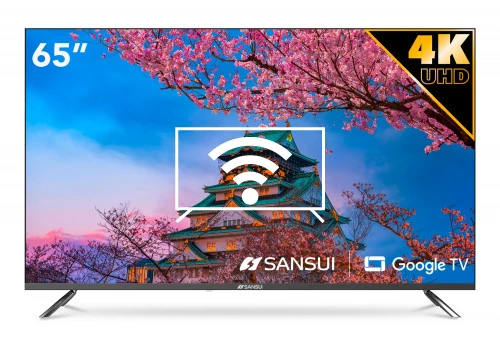 Connect to the internet Sansui SMX65VAUG