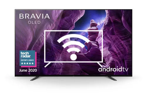 Connecter à Internet Sony BRAVIA® KD65A8 - 65-inch - OLED - 4K Ultra HD (UHD) - High Dynamic Range (HDR) - Smart TV (Android TV™) - (Black)