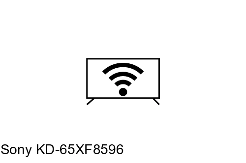 Connect to the Internet Sony KD-65XF8596