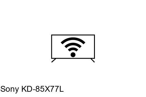 Connect to the Internet Sony KD-85X77L