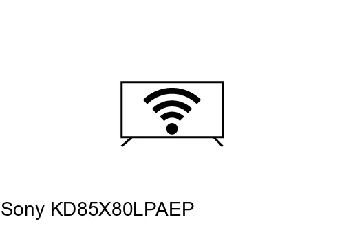 Connect to the Internet Sony KD85X80LPAEP