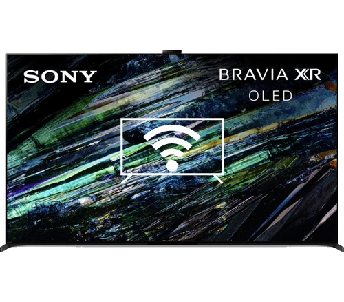 Connect to the Internet Sony Sony BRAVIA XR | XR-55A95L | QD-OLED | 4K HDR | Google TV | ECO PACK | BRAVIA CORE | Perfect for PlayStation5 | Seamless Edge Design