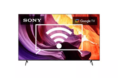 Connect to the internet Sony X80K 4K HDR LED TV