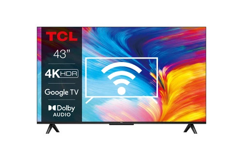 Connecter à Internet TCL 4K Ultra HD 43" 43P635 Dolby Audio Google TV 2022