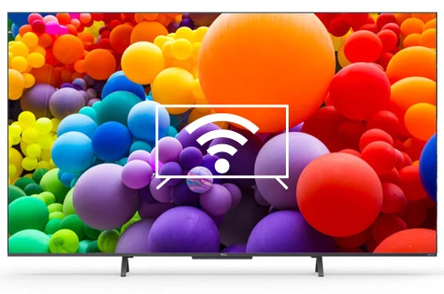 Connect to the internet TCL 50" 4K UHD QLED Smart TV