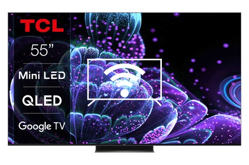 Connect to the Internet TCL 55C835 4K Mini LED QLED Google TV