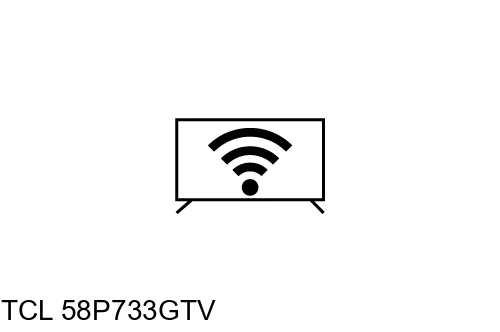 Connect to the Internet TCL 58P733GTV