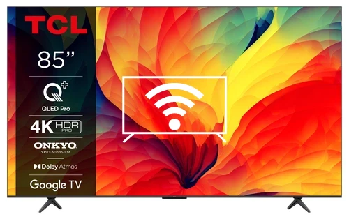 Connect to the Internet TCL 85QLED780 4K QLED Google TV