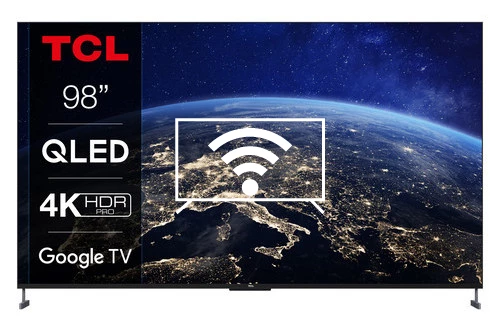 Connect to the internet TCL 98C735 4K QLED Google TV