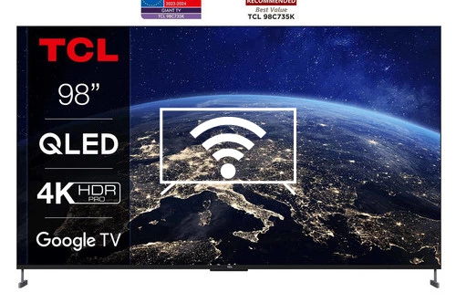 Connect to the Internet TCL 98C735K