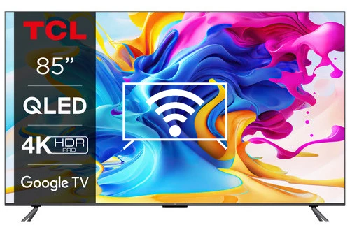 Conectar a internet TCL TCL Serie C64 4K QLED 85" 85C649 Dolby Vision/Atmos Google TV 2023