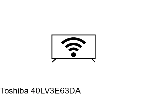 Connect to the Internet Toshiba 40LV3E63DA