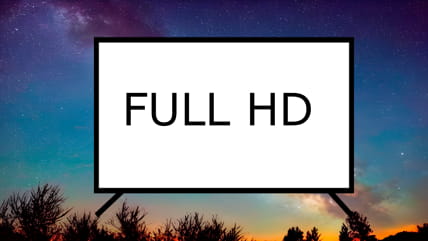 Full HD resolution TVs